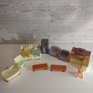 Lot of Bluey Family Home Dollhouse Replacement Furniture